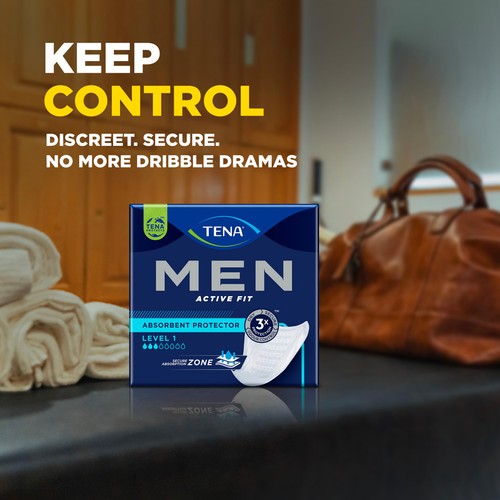 Tena for Men Incontinence Absorbent Protector Level 1 