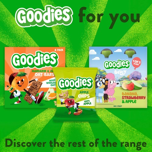 Goodies Kids Snack Lemon & Lime Oaty Bars Multipack