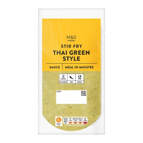 M&S Thai Green Curry Style Sauce