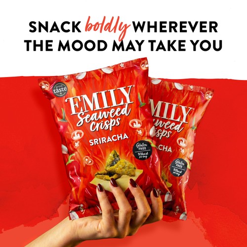 Emily Sriracha Seaweed Crisps