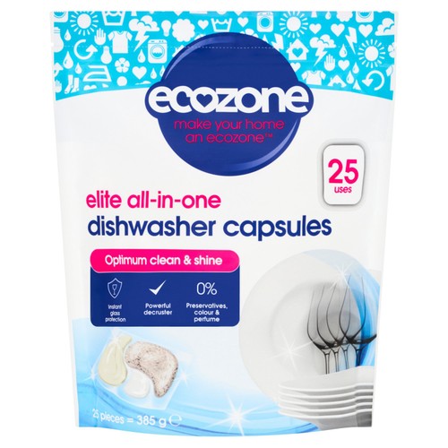 Ecozone Elite All-in-One Dishwasher Capsules
