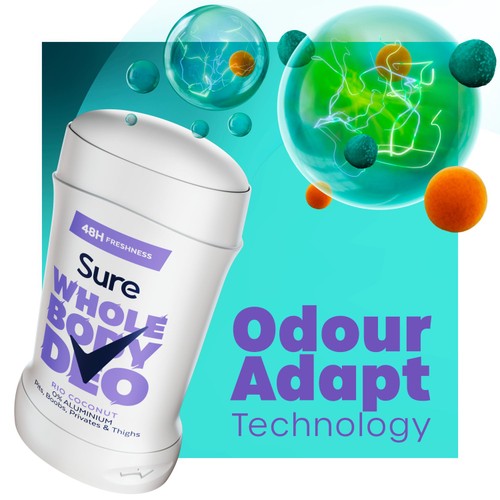 Sure Women Rio Coconut 48h Whole Body Deodorant Odour Control Stick