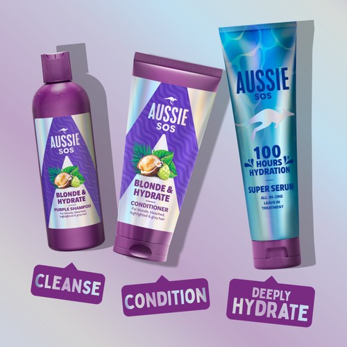Aussie SOS Blonde & Hydrate Conditioner 