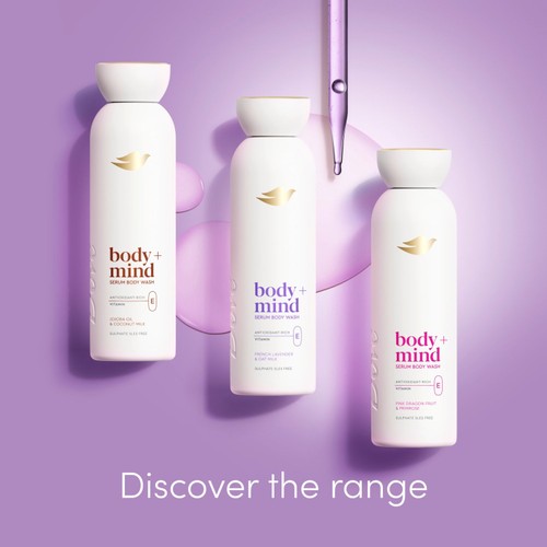 Dove Body + Mind French Lavendar & Oat Milk Body Wash