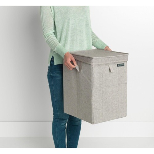 Brabantia 35 Litre Grey Stackable Laundry Box 