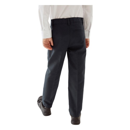 M&S Boys, Slim Leg School Trousers, 12-13 Years, Navy