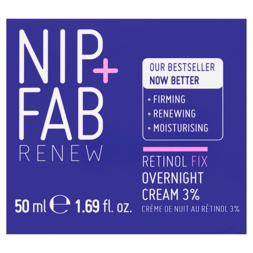 Nip+Fab Retinol Fix Overnight Treatment Cream 3%