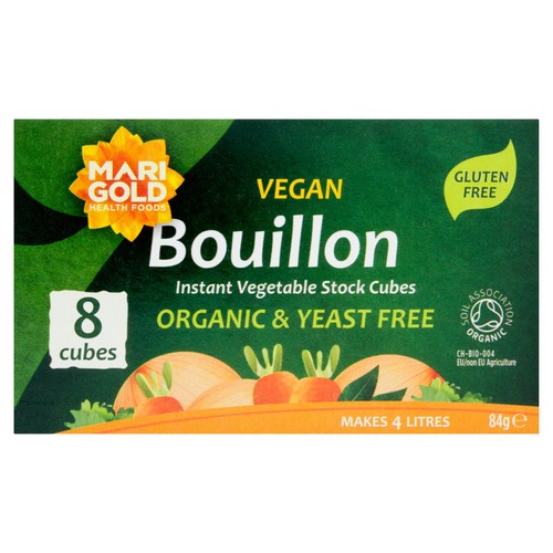 Marigold Health Foods Organic Yeast Free Bouillon Cube Green