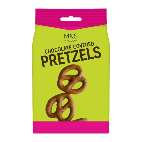 M&S Chocolate Coated Pretzels