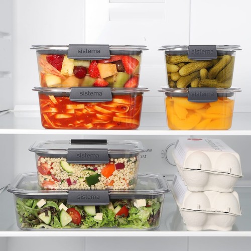 Sistema Brilliance Food Container 2L Airtight Leakproof Storage