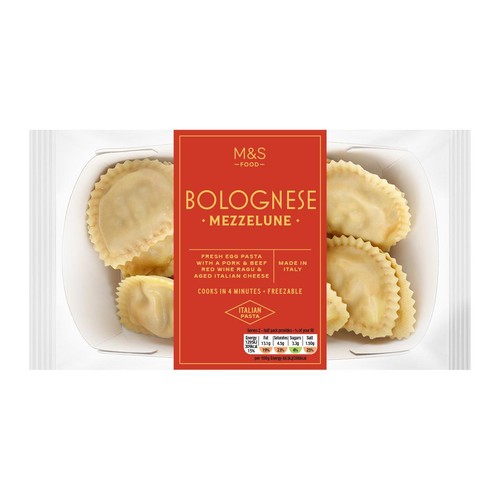 M&S Bolognese Mezzelune