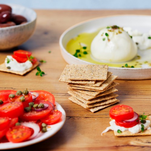Peter's Yard Oregano & Olive Oil Sourdough Crackers