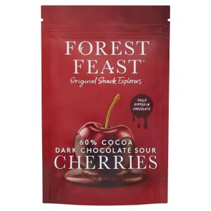 Forest Feast Dark Chocolate Sour Cherries, 120g