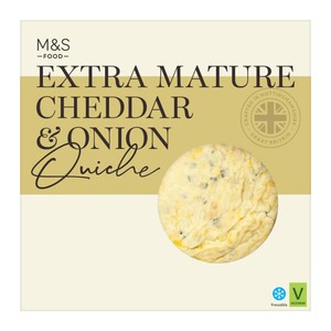 Cheese & Onion Quiche
