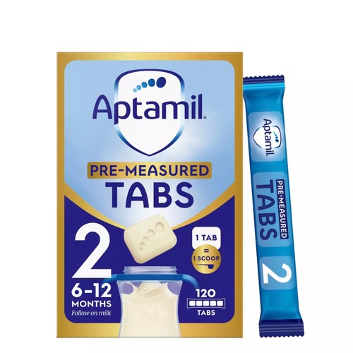 Aptamil 2 Follow On Baby Milk Formula Tabs 6-12 Months