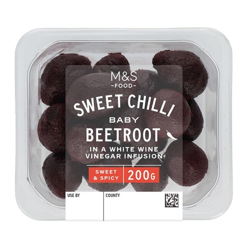 M&S Cocktail Sweet Chilli Beetroot