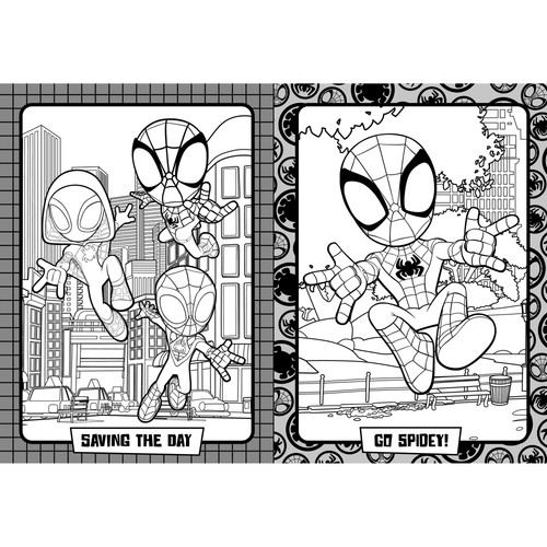 Marvel Spidey and his Amazing Friends Super Colouring