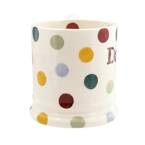 Emma Bridgewater Polka Dot Daddy 1/2 Pint Mug