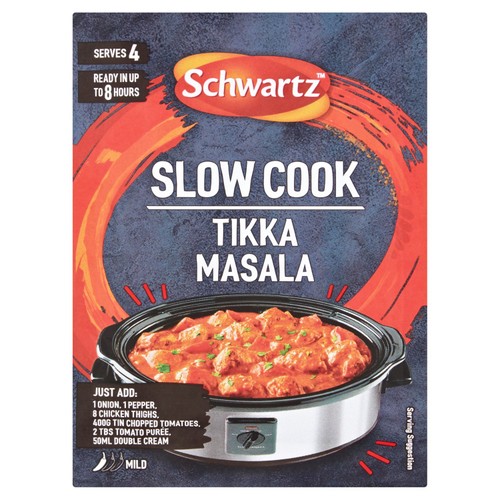 Schwartz Tikka Masala Slow Cook Recipe Mix