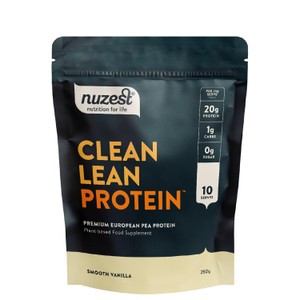 Nuzest Clean Lean Protein Premium European Pea Protein Powder Smooth Vanilla 250G