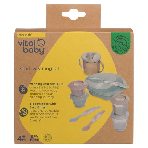 Vital Baby Nourish Start Weaning Kit - Natural