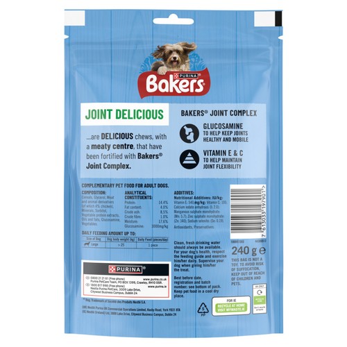 Bakers Joint Delicious Large Chicken Dog Chews