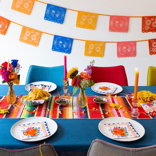 Talking Tables Boho Floral Paper Napkins