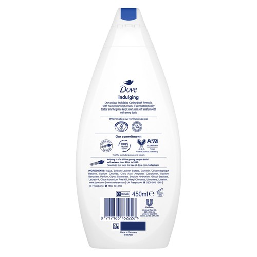 Dove Indulgent Bath Cream
