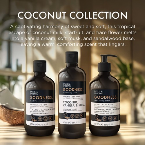 Baylis & Harding Goodness Coconut, Vanilla & Shea Bath Soak