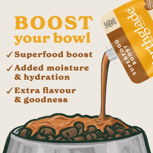 Forthglade Bone Broth Topper for Dogs, Hearty Chicken