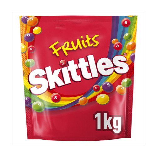Skittles Vegan Chewy Sweets Fruit Flavoured Bulk Sharing Bag