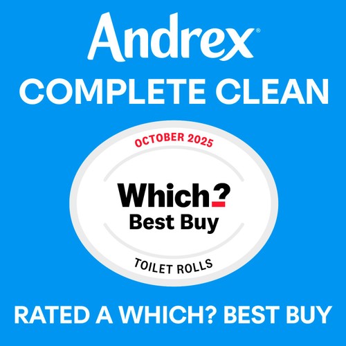 Andrex Complete Clean Toilet Roll