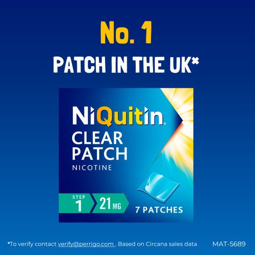 Niquitin Clear 21mg Pre-Quit Patch