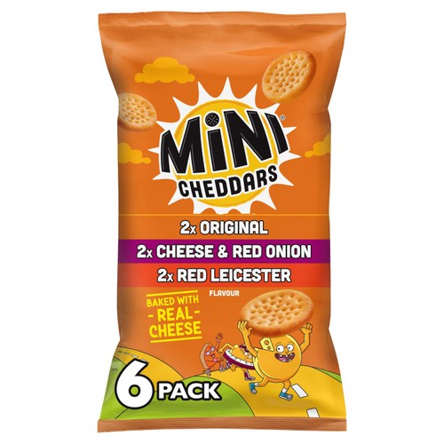 Jacob's Mini Cheddars Variety 6pk