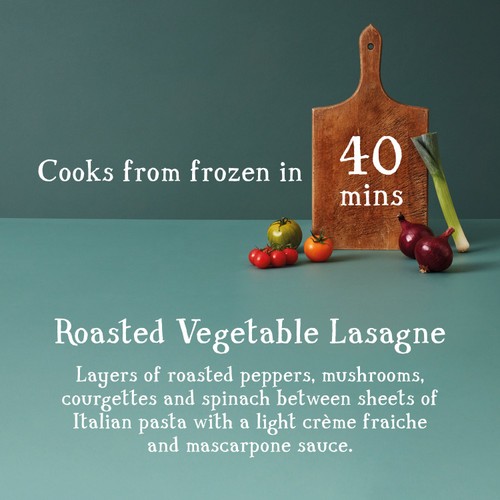 COOK Roasted Vegetable Lasagne for 1