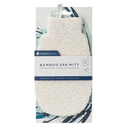 Hydrea London Bamboo Gentle Exfoliating Cleansing Mitt