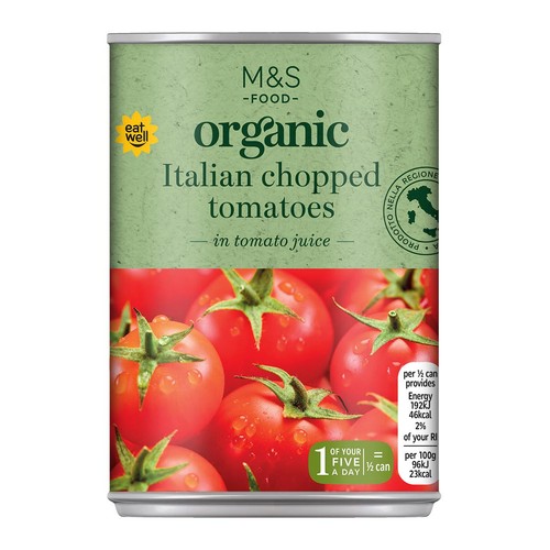M&S Organic Italian Chopped Tomatoes