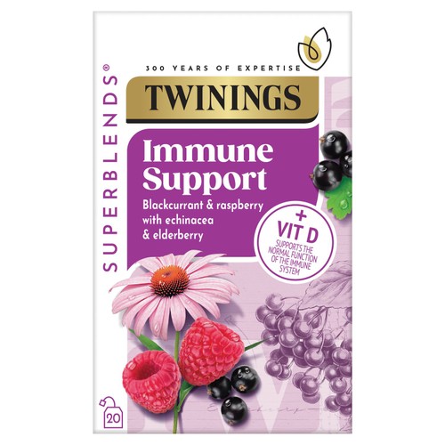 Twinings Superblends Immune Support Blackcurrant & Raspberry