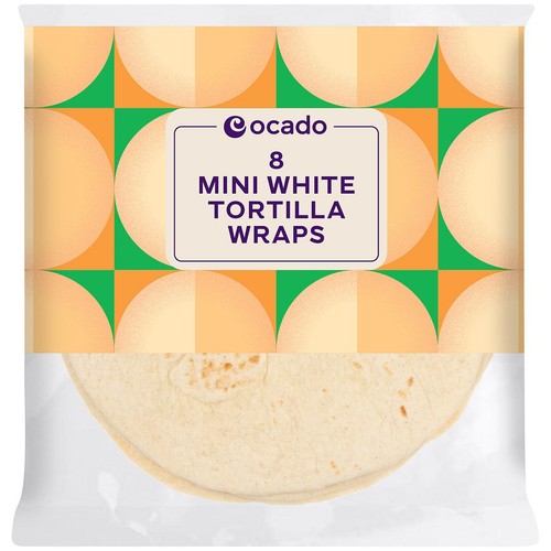 Ocado Mini White Tortilla Wraps