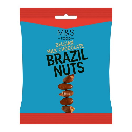 M&S Belgian Milk Chocolate Brazil Nuts