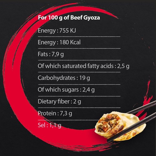 Ajinomoto beef gyoza 