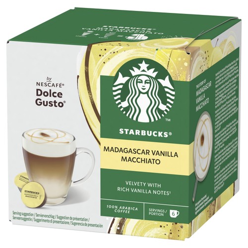 Starbucks by Nescafe Dolce Gusto Madagascar Vanilla Macchiato