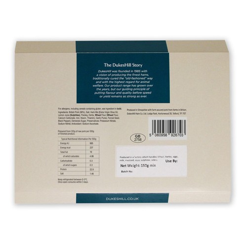 DukesHill Artisan Herb-Infused Ham British Outdoor Bred