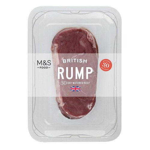 M&S 30 Day Matured Rump Steak