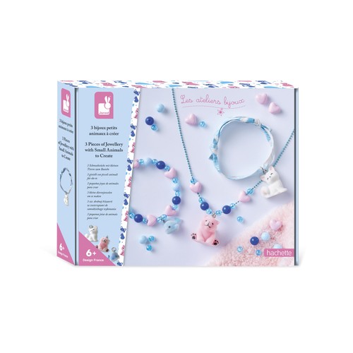 Janod Small Animal 3 Piece Jewellery Kit