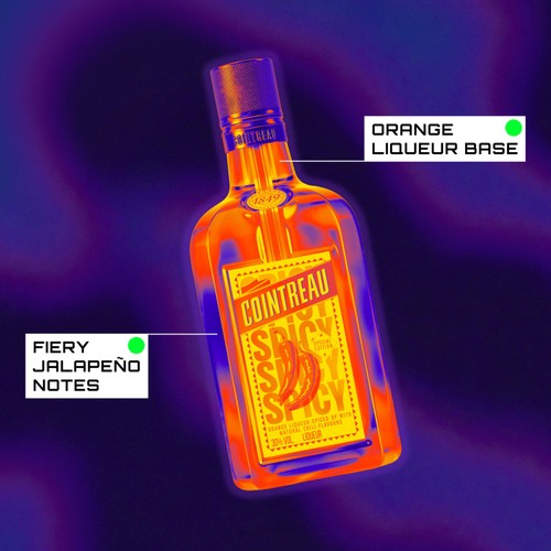 Cointreau Spicy Triple Sec Orange Liqueur 70cl