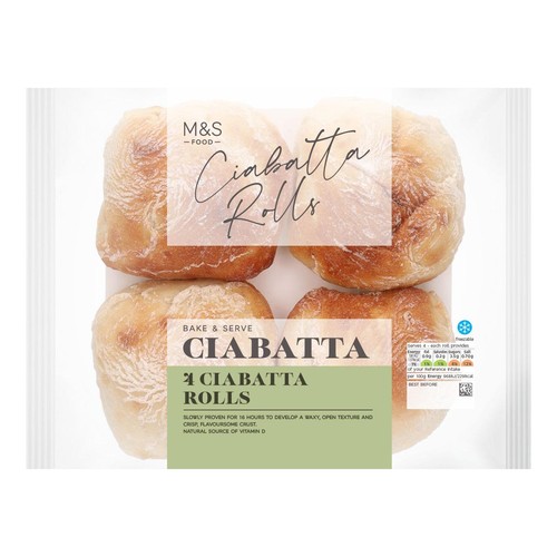 M&S Ciabatta Rolls