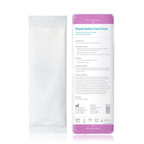 Frida Mom Postpartum Instant Ice Maxi Pads (8pk + 2 disposable underwear)