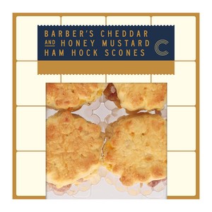 Collection Mini Barber's Cheddar & Honey Mustard Ham Hock Scones