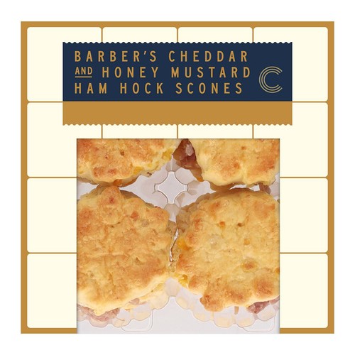 M&S Collection Mini Barber's Cheddar & Honey Mustard Ham Hock Scones